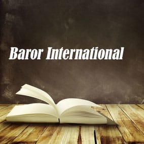 Baror International - USA Literary Agencies