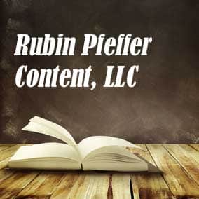 Rubin Pfeffer Content LLC - USA Literary Agencies